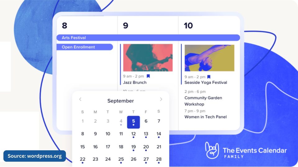 The Events Calendar Plugin